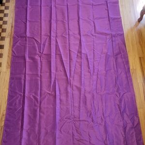 1 Purple and 2 Black Curtains, 2 Shower Curtains All Used 1x As Photo Back Drops